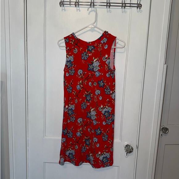 LOFT Dresses & Skirts - LOFT Sleeveless Floral Print Swing Dress Women's size XSP